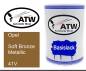 Preview: Opel, Soft Bronze Metallic, 41V: 500ml Lackdose, von ATW Autoteile West.